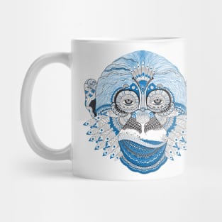 Monkey Head Mug